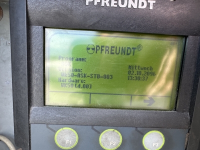 Palfinger  Glas Kran Mulde / PK 16502