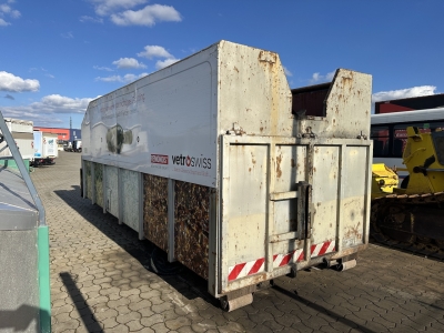 Palfinger  Glas Kran Mulde / PK 16502