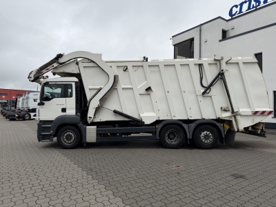 MAN  TGS 26.320 6x2 BL Faun Frontlader