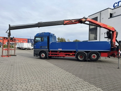 MAN   TGX 26.500 6x2Palfinger 18001 SLD 3 Baustoff