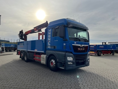 MAN   TGX 26.500 6x2Palfinger 18001 SLD 3 Baustoff