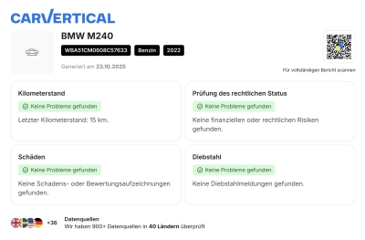 BMW M240i G42*xDRIVE*HARMAN/KARDON*LIVE CP*