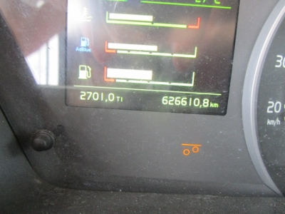 Volvo FH 460 6x2, Globetrotter, Meiller RK2070, Fernb.