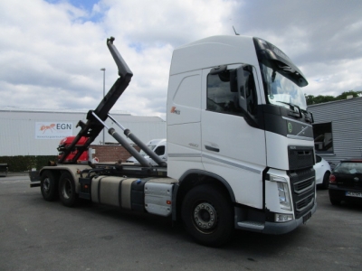 Volvo FH 460 6x2, Globetrotter, Meiller RK2070, Fernb.