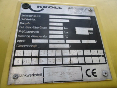 MAN TGS 26.440 6x2-2 BL Kroll-Aufbau 14.000L, CVS-P.