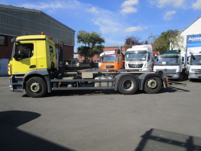 Mercedes-Benz Antos 2533 L Euro 6, VDL-Hakenabrollk., Liftachs