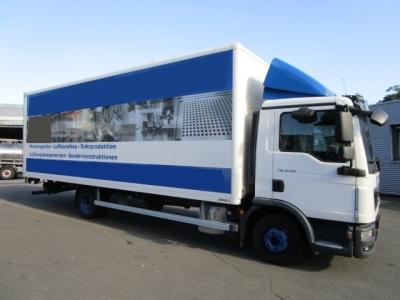 MAN TGL 8.190 4x2BL Koffer 7,2m, LBW, Klima, Kamera