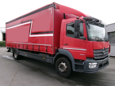 Mercedes-Benz 1530 Atego 4x2 BL Euro 6, Tautliner, Klima, LDBW