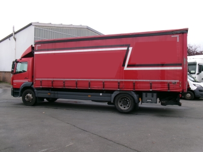 Mercedes-Benz 1530 Atego 4x2 BL Euro 6, Tautliner, Klima, LDBW