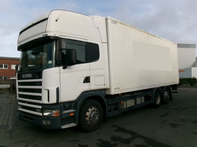 SCANIA R420 6x2, Koffer+LBW, Retarder, Klima, Lift-Lenk