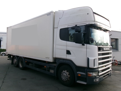 SCANIA R420 6x2, Koffer+LBW, Retarder, Klima, Lift-Lenk