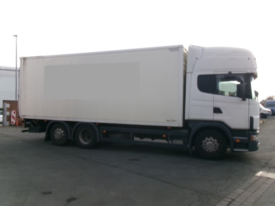 SCANIA R420 6x2, Koffer+LBW, Retarder, Klima, Lift-Lenk