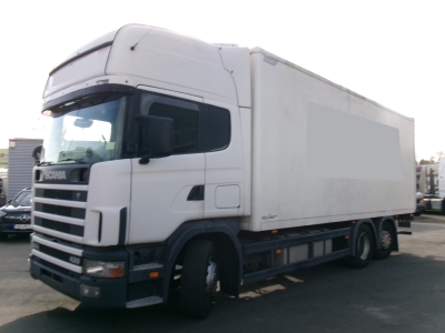 SCANIA R420 6x2, Koffer+LBW, Retarder, Klima, Lift-Lenk