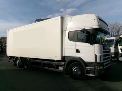 SCANIA R420 6x2, Koffer+LBW, Retarder, Klima, Lift-Lenk