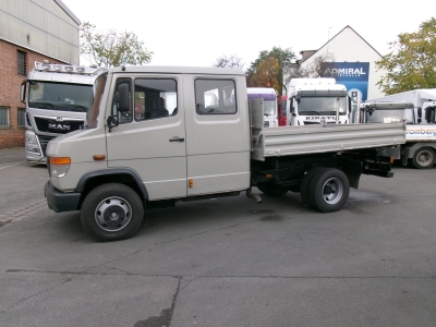 Mercedes-Benz 814D Vario Meiller Kipper, AHK, TÜV 11/26