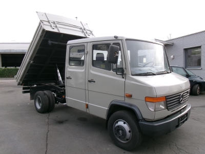 Mercedes-Benz 814D Vario Meiller Kipper, AHK, TÜV 11/26