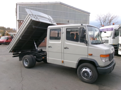 Mercedes-Benz 814D Vario Meiller Kipper, AHK, TÜV 11/26