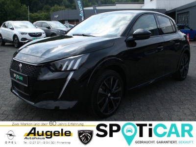 Peugeot e-208 GT 136PS Akku100%, Alcantara, Glasdach