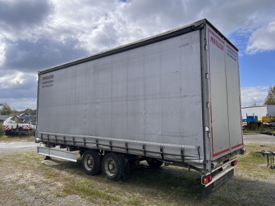 Möslein TPF 11-D Schwebheim Tandem- Planenanhänger Durchladen