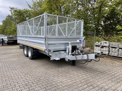 Möslein TTD 14  5,70 m 14 t Tandem- Kipper Tieflader 5,70 m lang, Breite Reifen
-- Neufahrzeug --