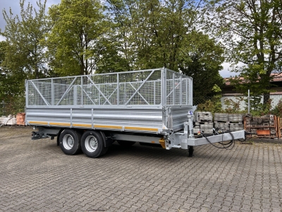 Möslein TTD 14  5,70 m 14 t Tandem- Kipper Tieflader 5,70 m lang, Breite Reifen
-- Neufahrzeug --