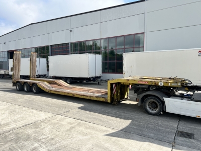 Langendorf SATBUE 30/38 3 Achs Tiefbett- Satteltieflader