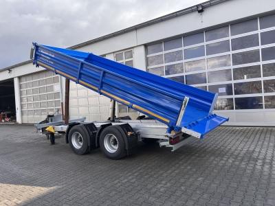 Möslein TTD 19 B neuer 19 t Tandemkipper- Tieflader hydraulischer Klappe
