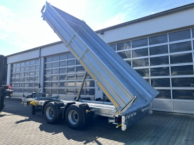 Möslein TTD 19 B neuer 19 t Tandemkipper- Tieflader hydraulischer Klappe