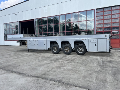 FAYMONVILLE F-S43-1EJB 3-Achs-Beton-Innenlader PREFAMAX, Wenig Benutzt