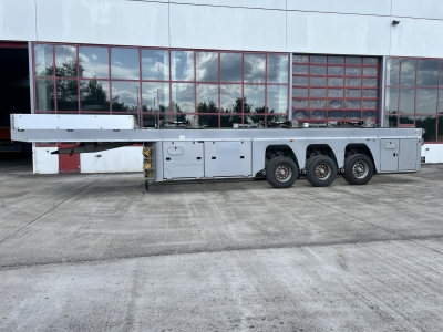 FAYMONVILLE F-S43-1EJB 3-Achs-Beton-Innenlader PREFAMAX, Wenig Benutzt