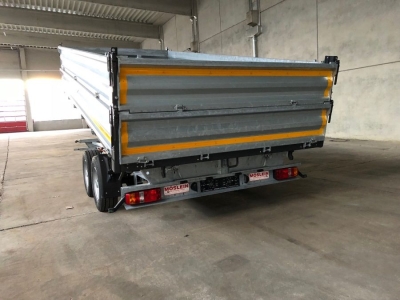 Möslein TTD13- BA Verzinkt 13 t Tandem Kipper Tieflader
mit Bordwand- Aufsatz
-- Neufahrzeug --