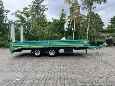 BLOMENROEHR 688/18000 18 t Tandemtieflader, wenig Benutzt
