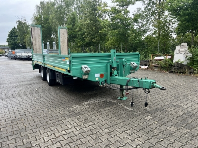 BLOMENROEHR 688/18000 18 t Tandemtieflader, wenig Benutzt