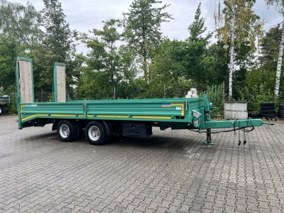 BLOMENROEHR 688/18000 18 t Tandemtieflader, wenig Benutzt