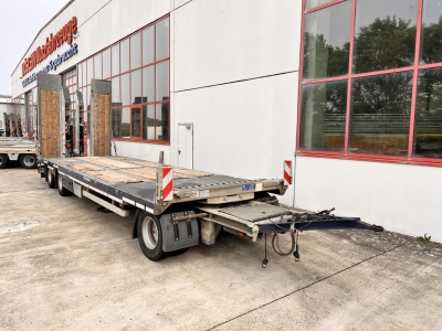 MUELLER-MITTELTAL D3 3 Achs Tieflader 9 m, Verzinkt, Wenig Benutzt