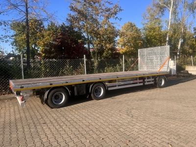 Möslein T 3 Plato 9 m 3 Achs Jumbo- Plato- Anhänger 9 m, Mega