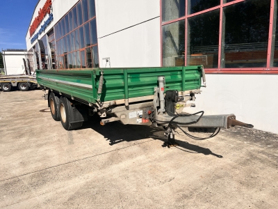 HUMBAUR HTK 135524 14 t Tandemkipper- Tieflader, Breitbereifung