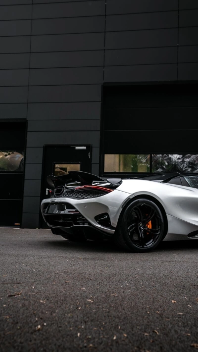 McLaren 750S Spider Carbon Pak. Lift B&W Racing Seat
