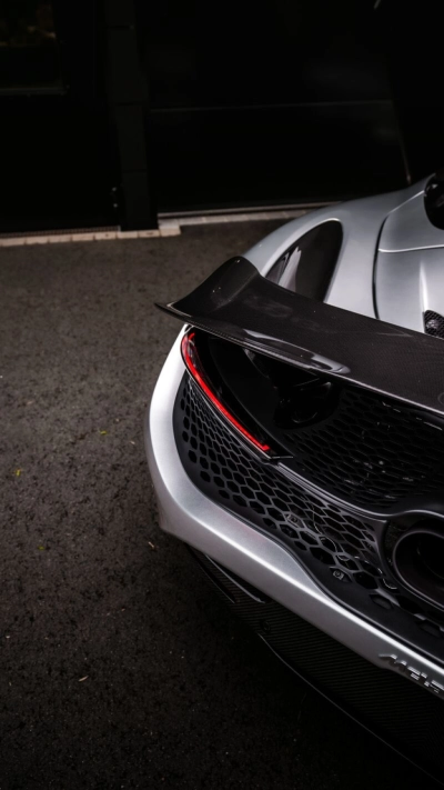 McLaren 750S Spider Carbon Pak. Lift B&W Racing Seat