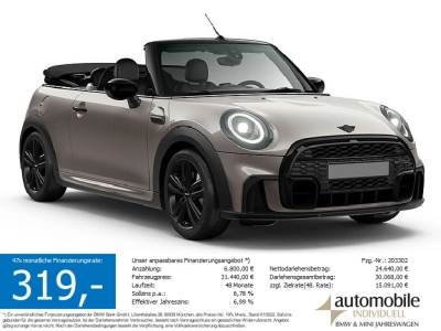 MINI Cooper Cabrio JCW Trim DKG Navi LED Kamera DAB