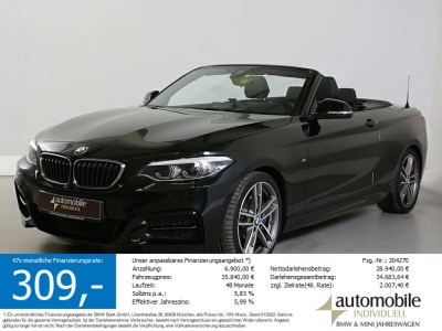 BMW M240i xDr. Cabrio Navi Leder LED H&K Kamera DAB