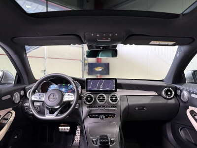 Mercedes-Benz C 300 Coupe AMG Line*BURMESTER*PANODACH*360°*BEIGE