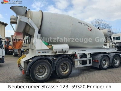 ANDERE Betonmischerauflieger Karrena 12 cbm, 2 achsen, Topzustand