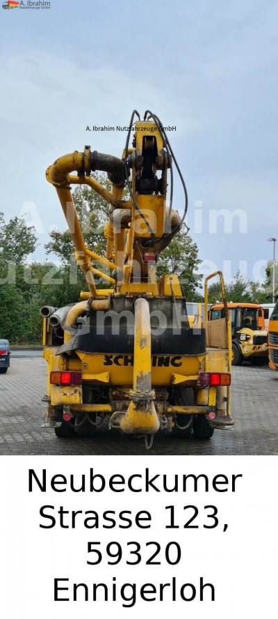 Mercedes-Benz  LK 1617, Schwing Betonpumpe, Oldtimer