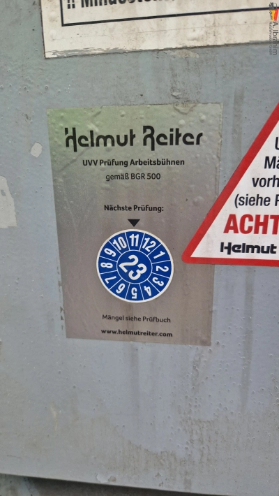 Genie 45/22 Elektro  15,70 m Höhe, 7,70 m Reichweitedem Alter entspr.