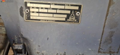 Demag SC 40 DS-2  Kompressor, Deutzmotor