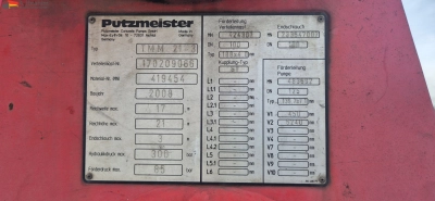 Mercedes-Benz 3241  PM 21-3 / Liebherr 7 cbm PUMIPutzmeister/Liebherr