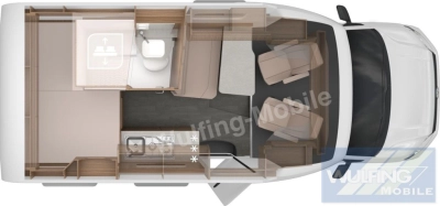 KNAUS Tourer Van 500 MQ Vansation ACC/LED 2-Schlafplätze