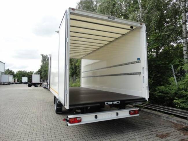 Möslein EK 1- D 7,3 1 Achs Kofferanhänger Durchladen, Neufahrzeug