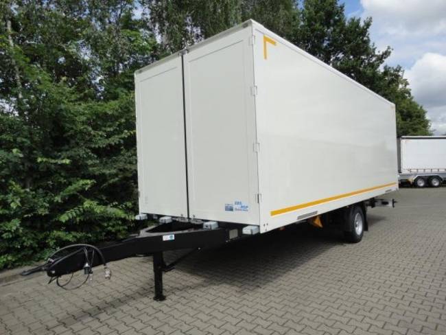 Möslein EK 1- D 7,3 1 Achs Kofferanhänger Durchladen, Neufahrzeug